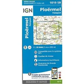 1019 SB PLOERMEL PAIMPONT 1 25 000