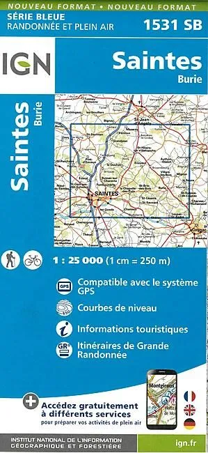 1531 SB SAINTES BURIE 1 25 000