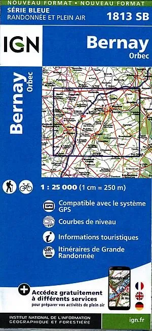 1813 SB BERNAY ORBEC 1 25 000