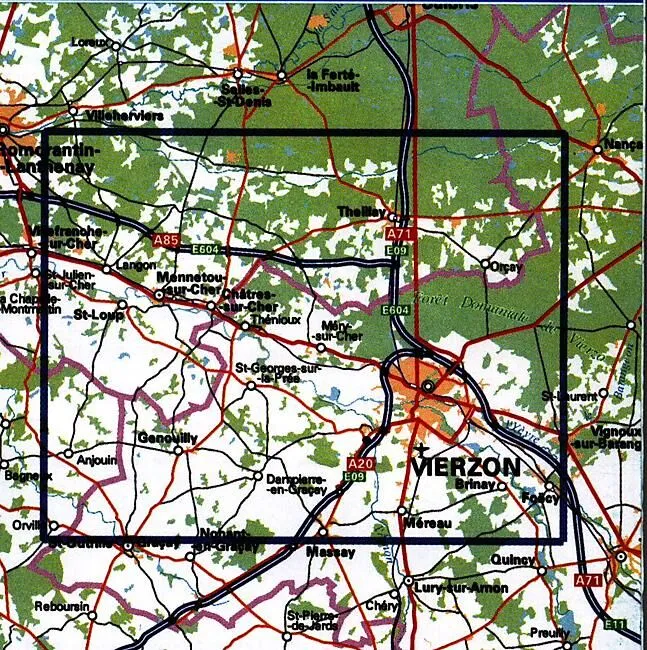 2223 SB VIERZON 1 25 000