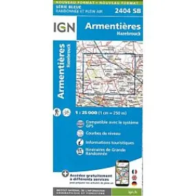 2404 SB ARMENTIERES 1 25 000