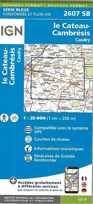 2607 SB LE CATEAU CAMBRESIS 1 25 000