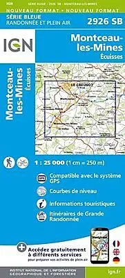 2926 SB MONTCEAU LES MINES 1 25 000