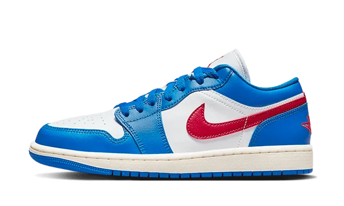 Air Jordan 1 Low Sport Blue Gym Red