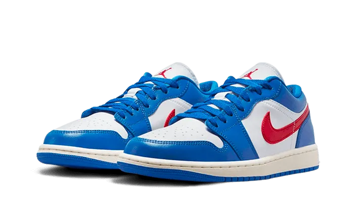 Air Jordan 1 Low Sport Blue Gym Red