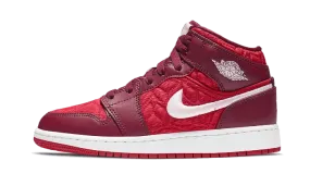 Air Jordan 1 Mid SE Red Quilt