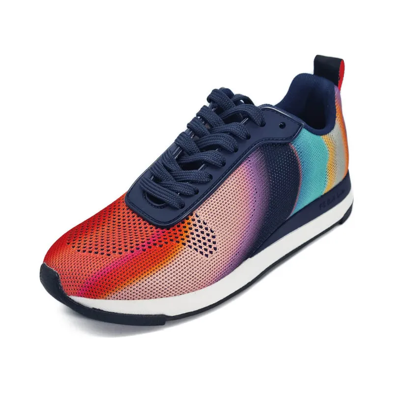 Basket design en nylon multicolore - Paul Smith - Scarpe