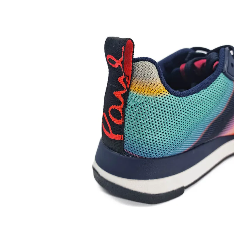 Basket design en nylon multicolore - Paul Smith - Scarpe