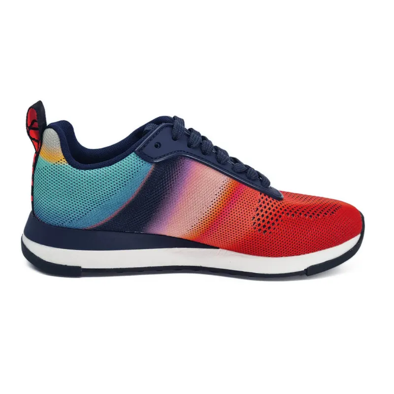 Basket design en nylon multicolore - Paul Smith - Scarpe