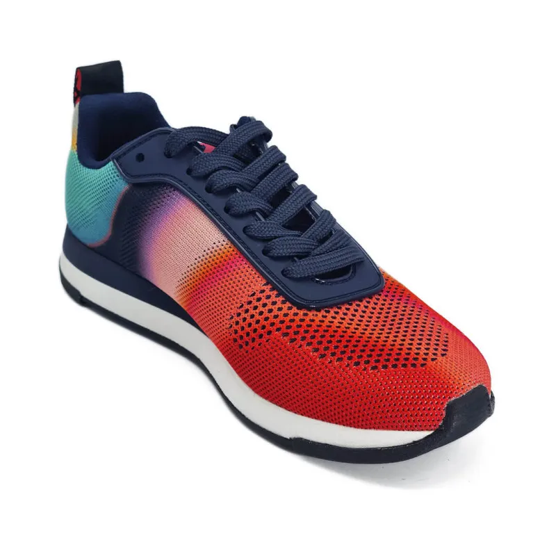 Basket design en nylon multicolore - Paul Smith - Scarpe