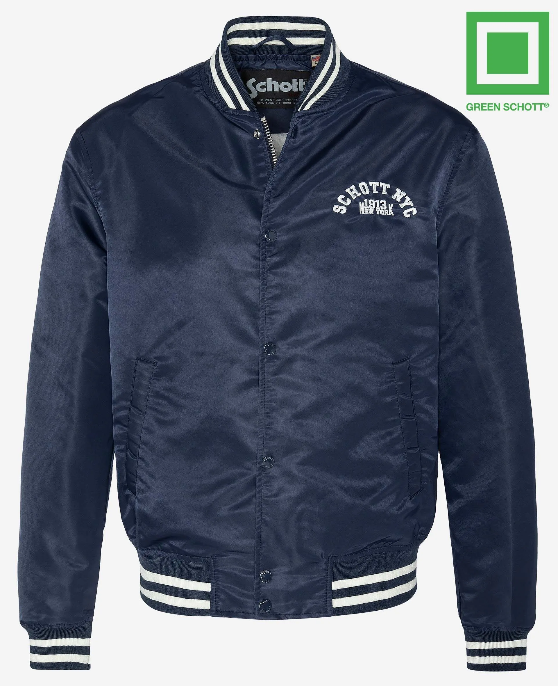 Blouson Varsity en nylon recyclé