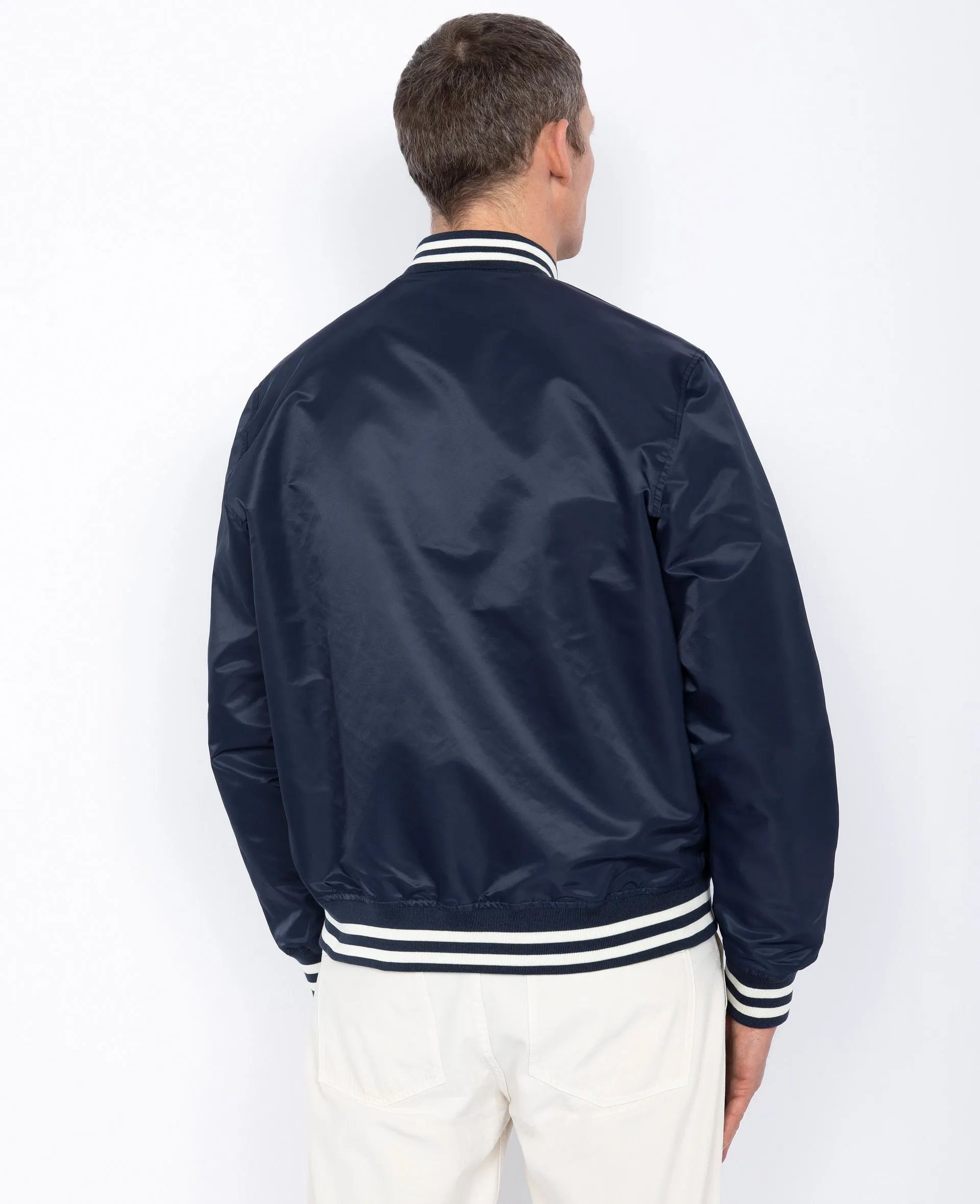 Blouson Varsity en nylon recyclé