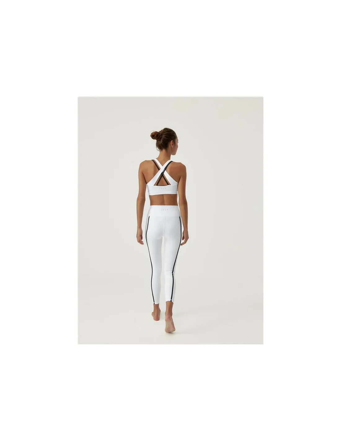 Born Living Yoga Hanae Collant Noir/Blanc Femmes