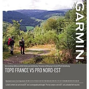 CARTOGRAPHIE TOPO FRANCE V5 PRO NORD-EST