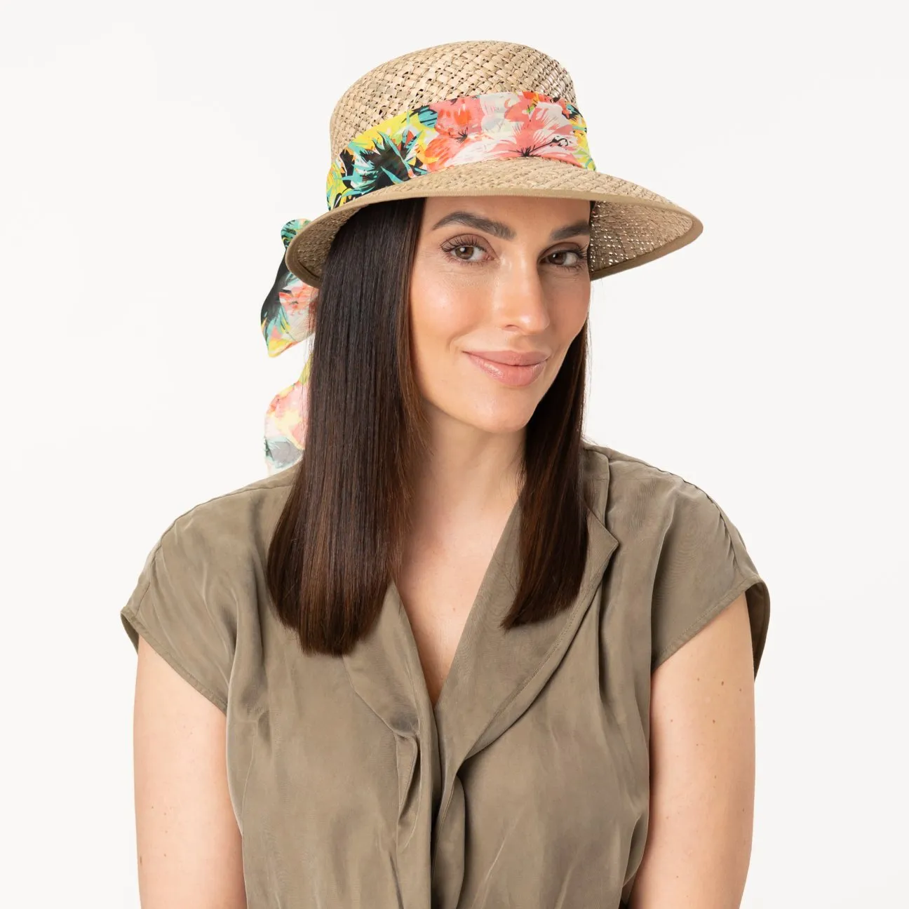 Chapau en Paille Carina by Lipodo --> Chapeaux, casquettes & bonnets en ligne ▷ Chapeaushop