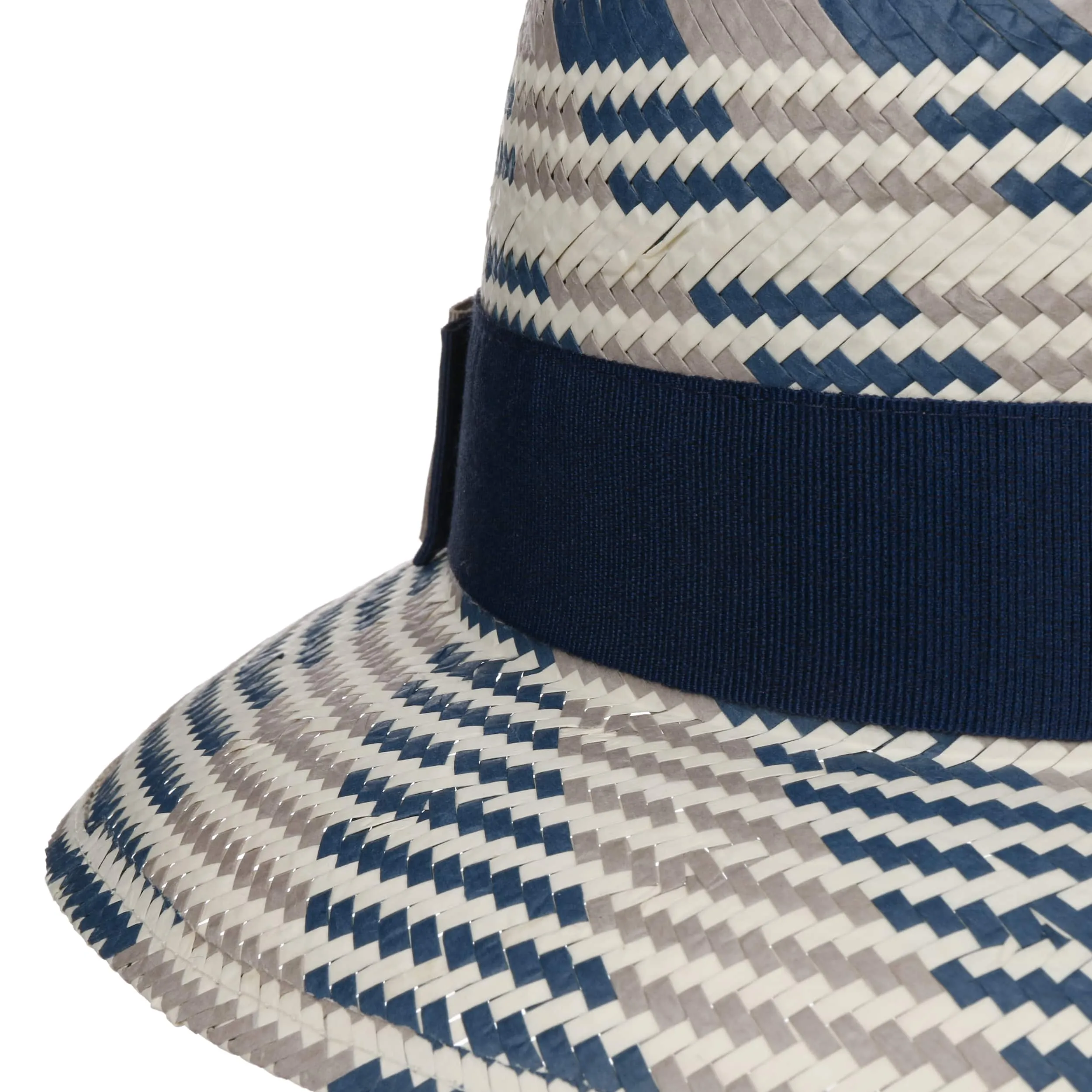 Chapeau en Paille Tricolour by Lipodo --> Chapeaux, casquettes & bonnets en ligne ▷ Chapeaushop