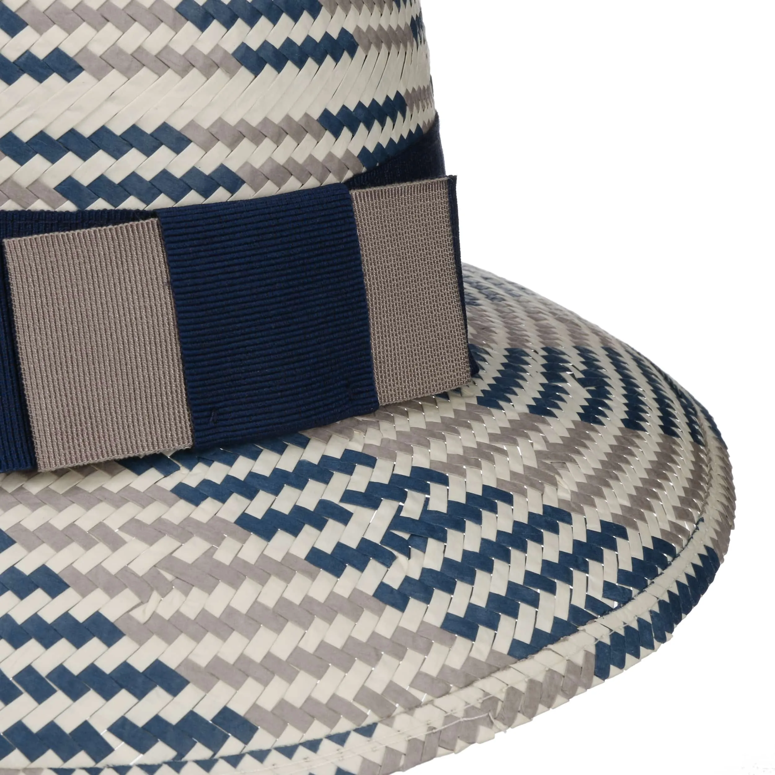 Chapeau en Paille Tricolour by Lipodo --> Chapeaux, casquettes & bonnets en ligne ▷ Chapeaushop