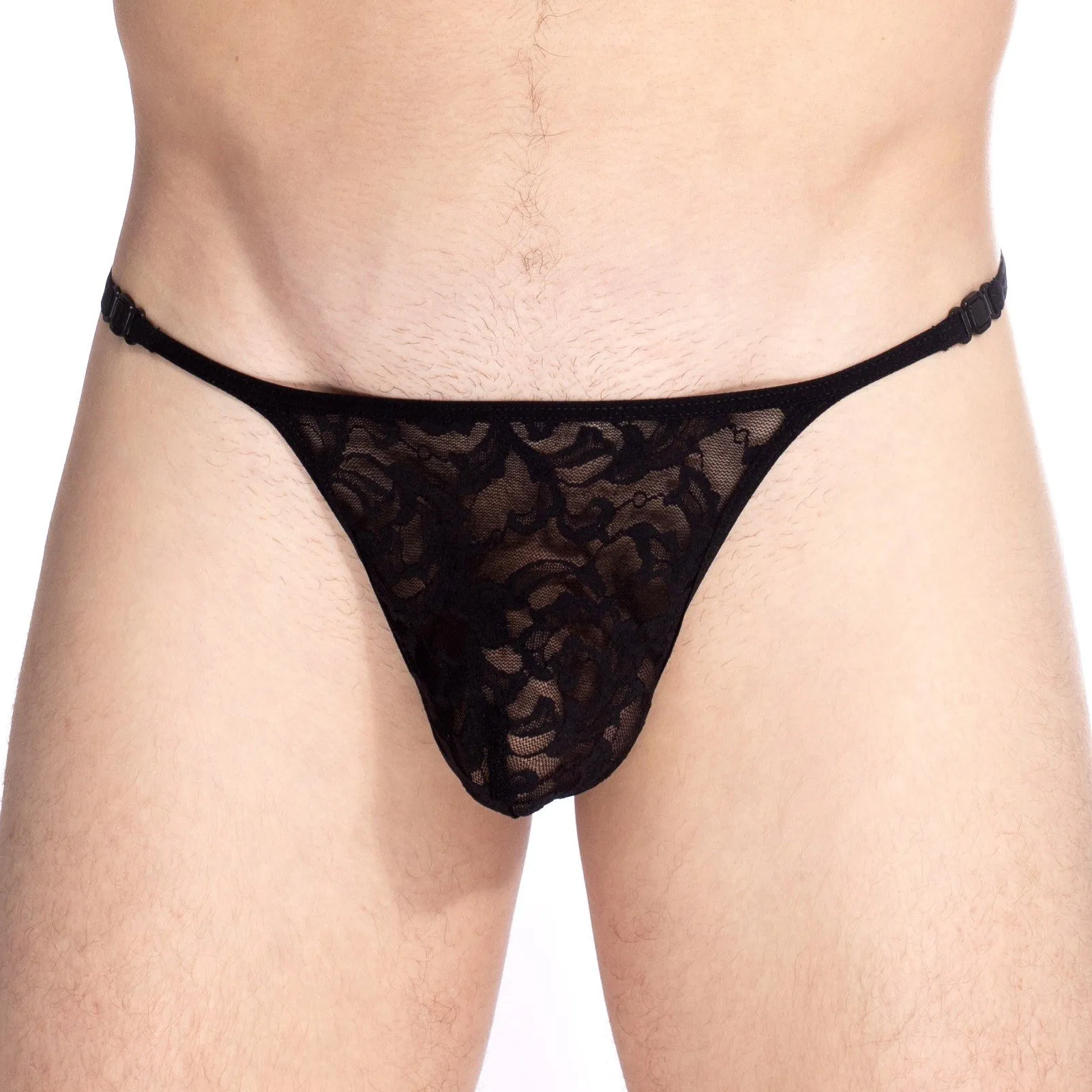 Delos Noir - String Striptease - L'Homme Invisible : vente strings ...