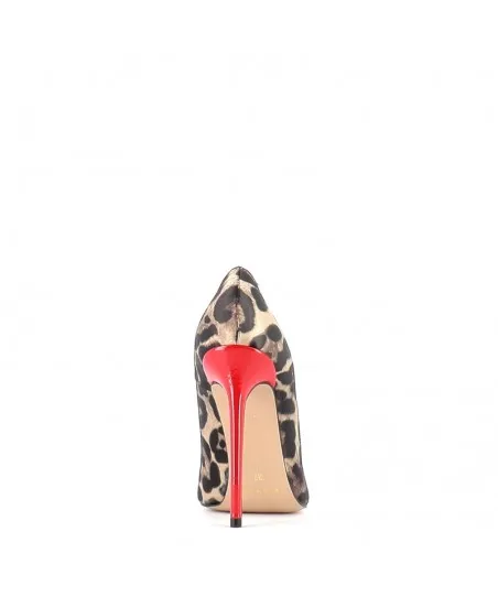 ESCARPIN LOULOU A MOTIF LEOPARD