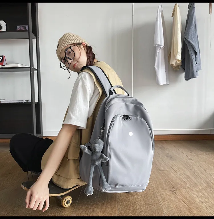 Femmes Hommes Yoga Sacs Dextérieur Sac À Dos Décontracté Gymnase Adolescent Étudiant Carbag À Sac À Dos 4 Couleurs Lm181 Du 17,3