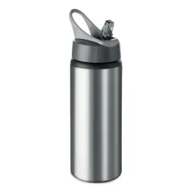 Gourde sport personnalisée avec paille en aluminium - 600ml - ATLANTA