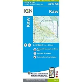 IGN 4717 SB KAW 1 25 000