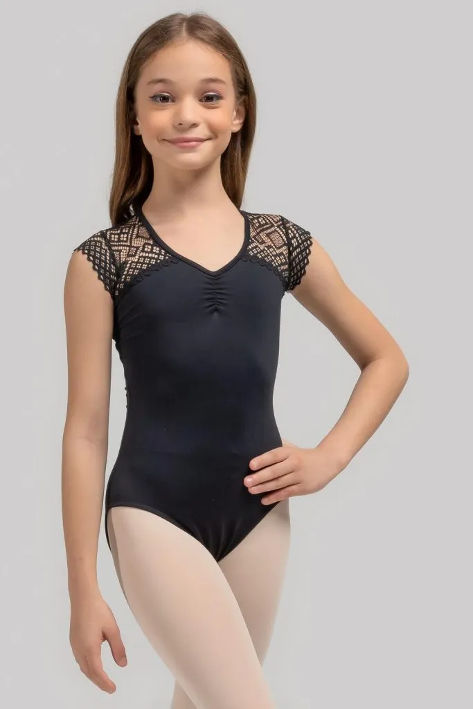 Justaucorps So Dança L-2599 Noir - Enfant - Avant scène