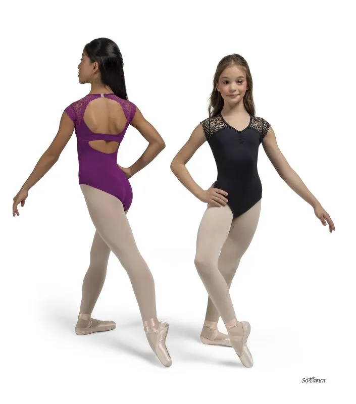 Justaucorps So Dança L-2599 Noir - Enfant - Avant scène