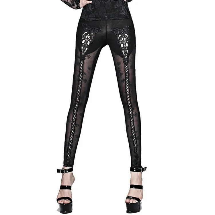 Leggings 'Mephisto' Noir