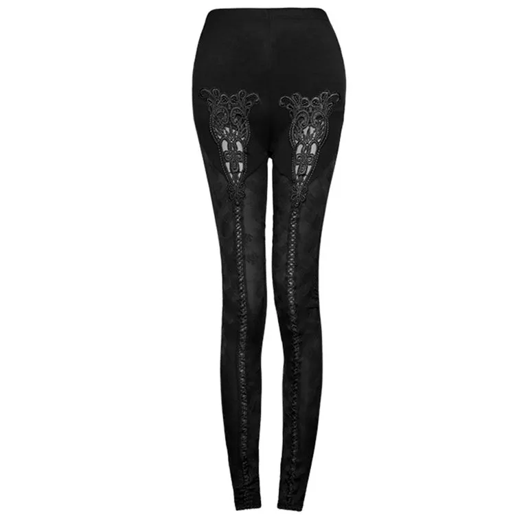 Leggings 'Mephisto' Noir