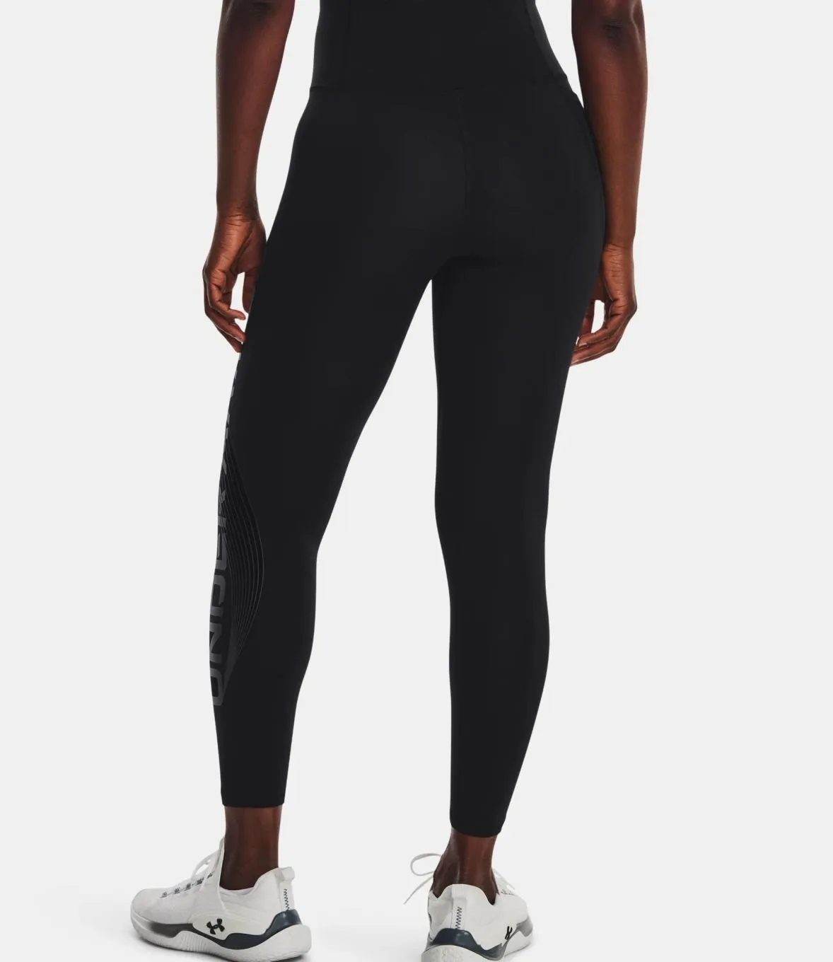 Leggings femme UA Motion Branded Ankle - Noir - Under Armour