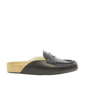 Mocassin mule Flavie cuir Noir