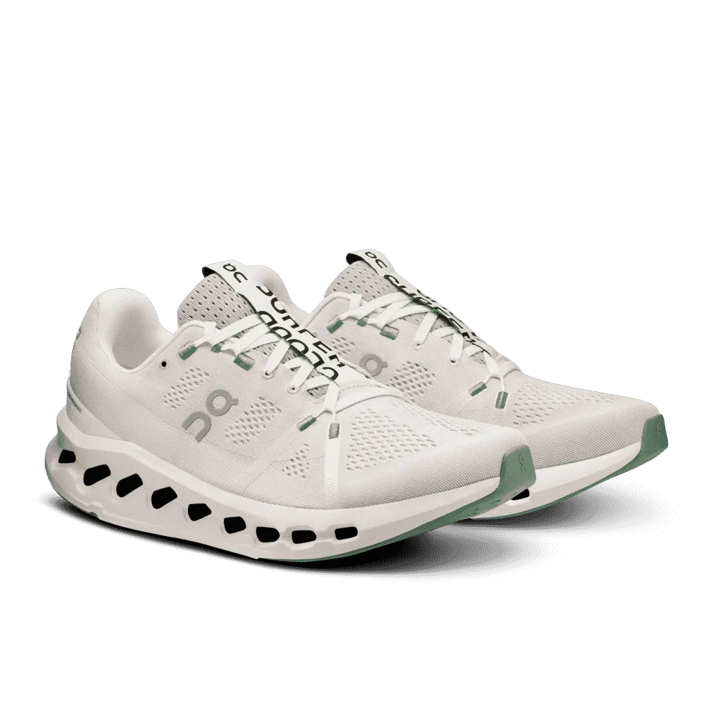 ON RUNNING CLOUDSURFER Blanc/Vert Pour HOMME