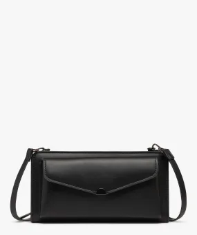 pochette de soiree portefeuille femme noir standard sacs bandouliere