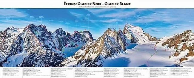 POSTER PANORAMIC ECRINS