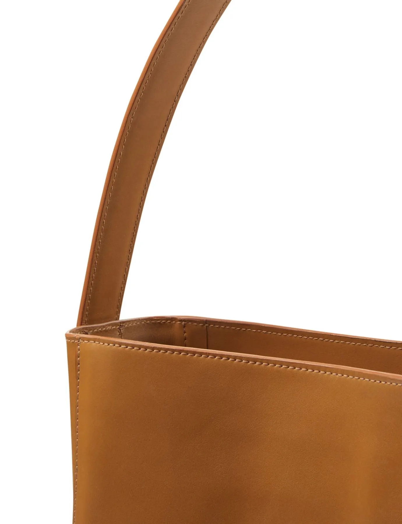 Sac cabas cuir Léonore grand format camel