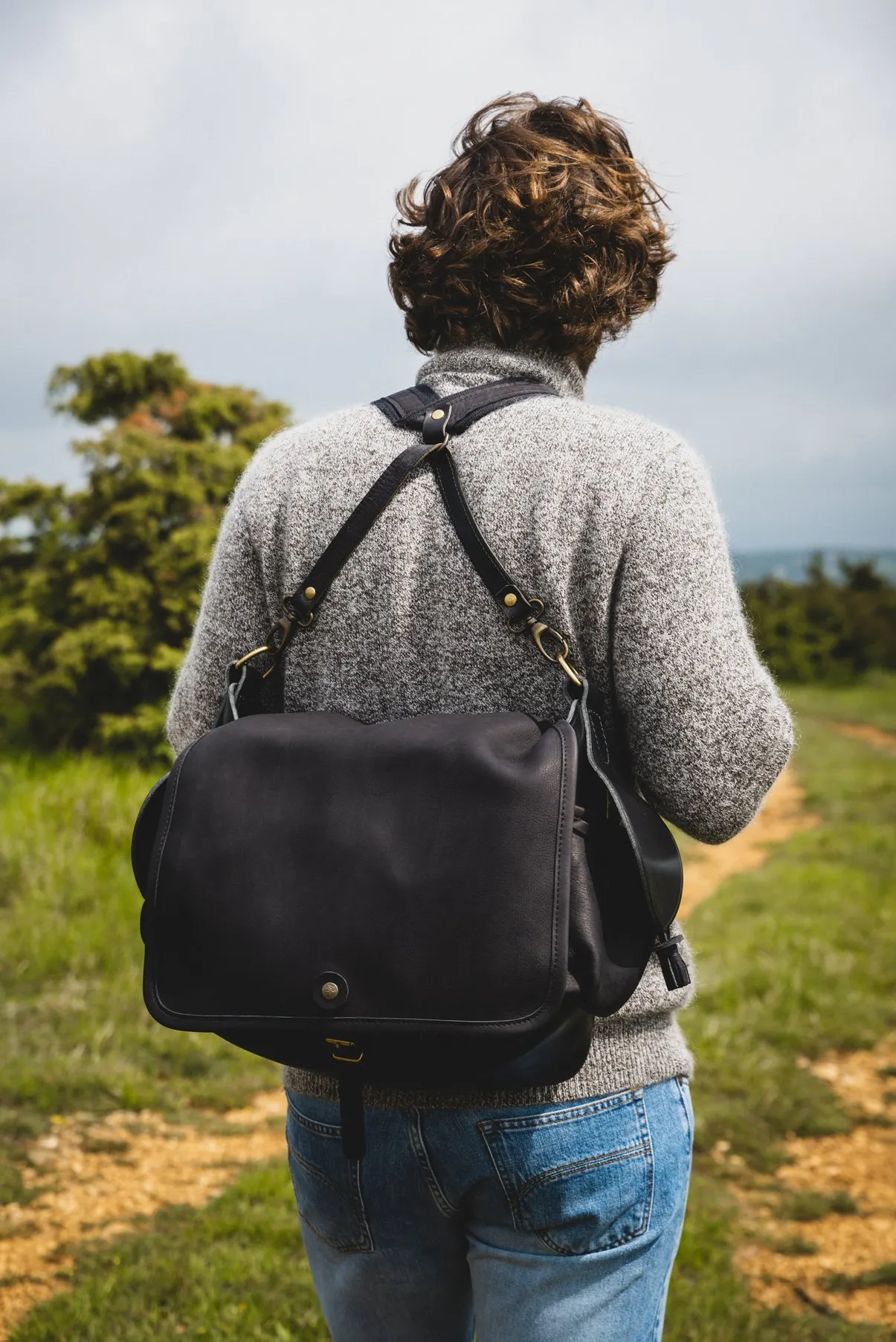 Sac du Berger Pack : un Sac en Cuir pour Photographe Made in France