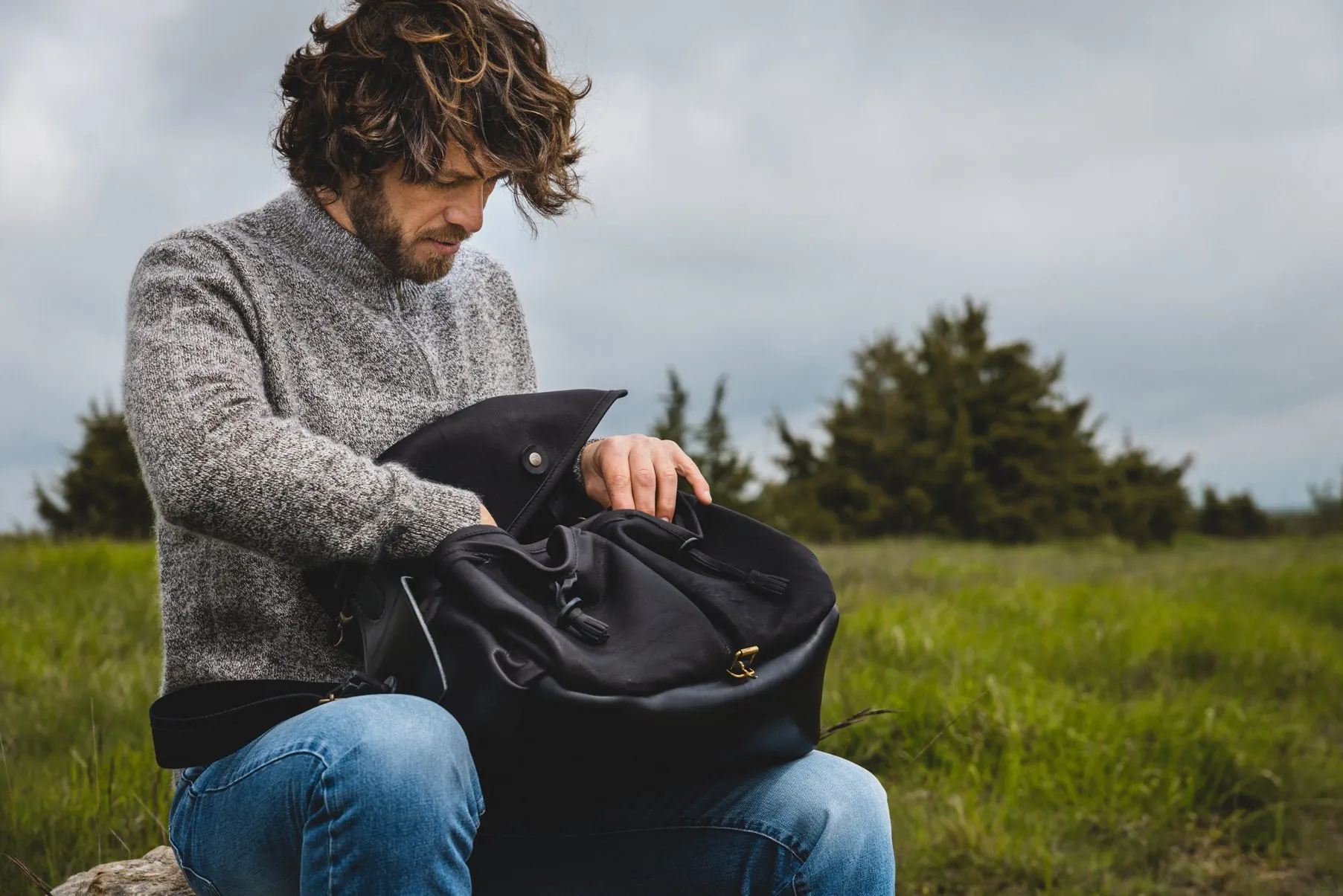 Sac du Berger Pack : un Sac en Cuir pour Photographe Made in France