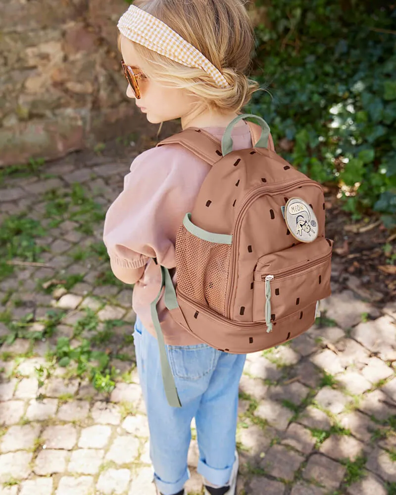 Sac à dos enfant personnalisé - Happy Prints caramel