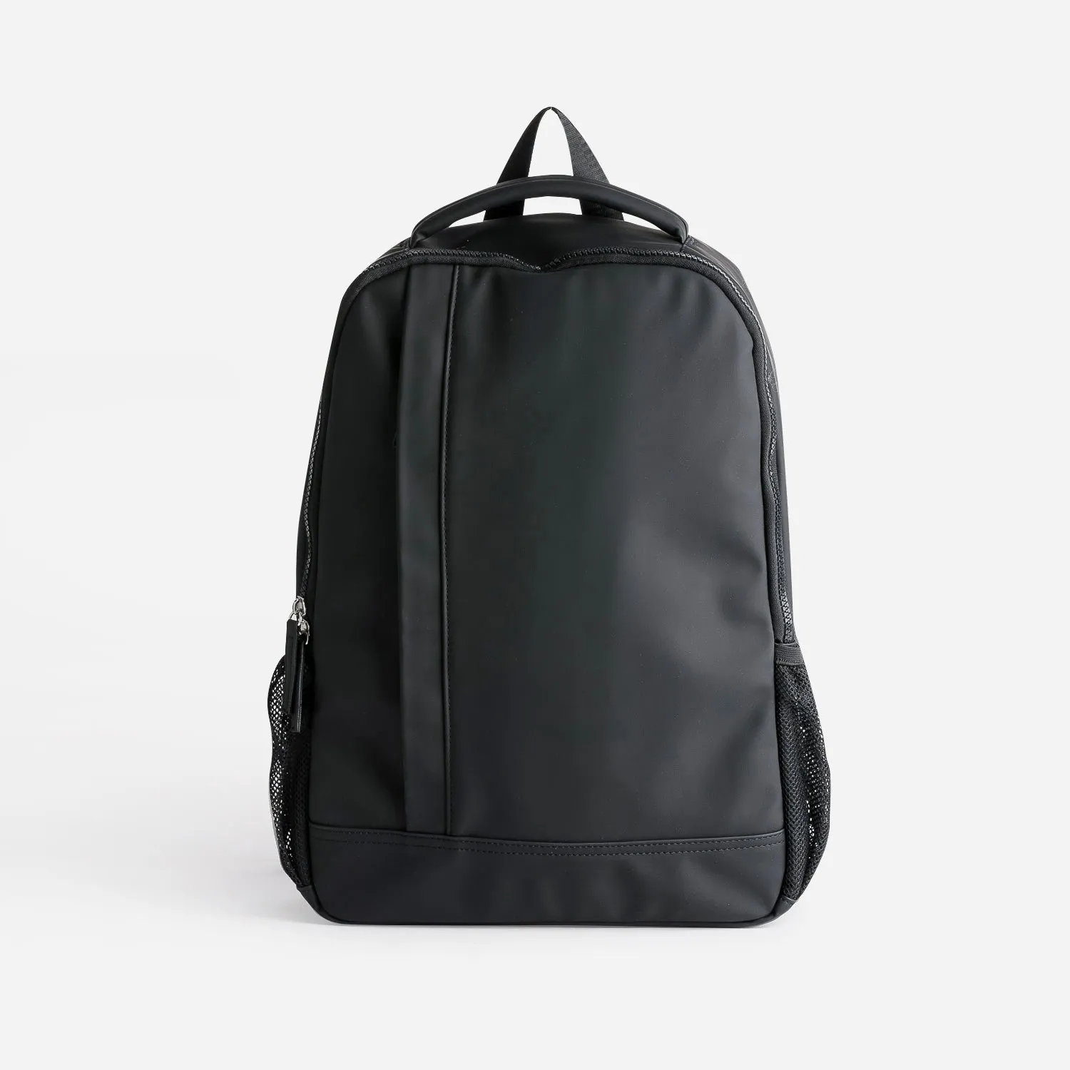 Sac à dos noir en nylon mat - Sacs Maroquinerie | ERAM