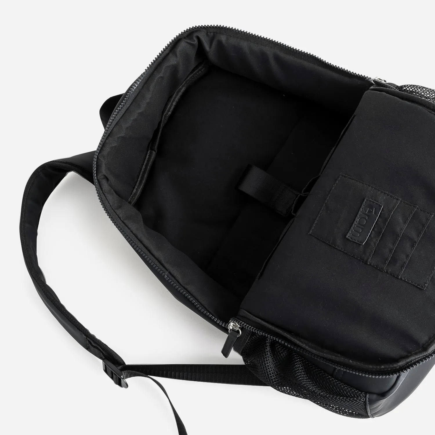 Sac à dos noir en nylon mat - Sacs Maroquinerie | ERAM