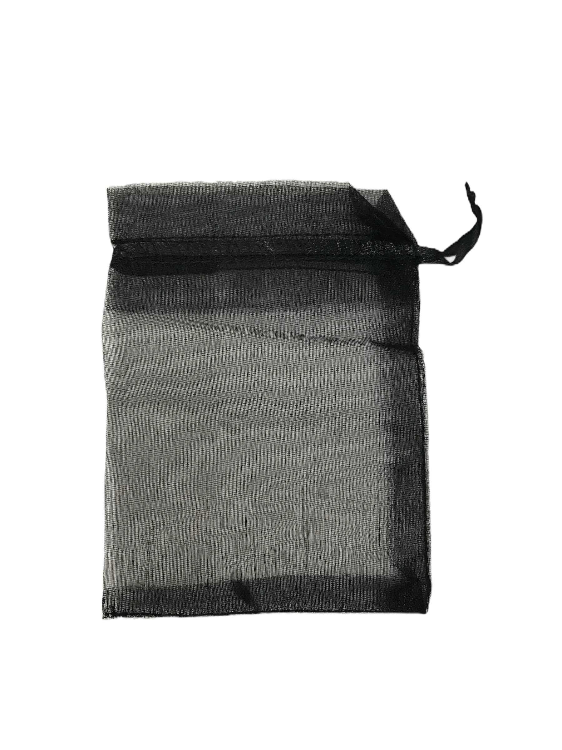 Sacs organza noir (x50)