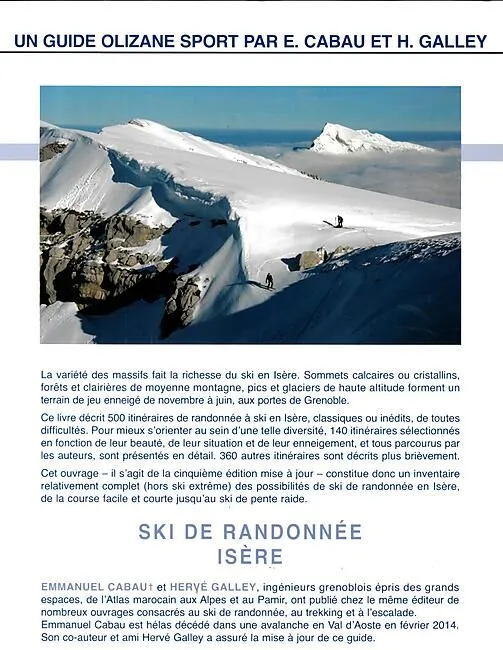 SKI DE RANDONNEE EN ISERE