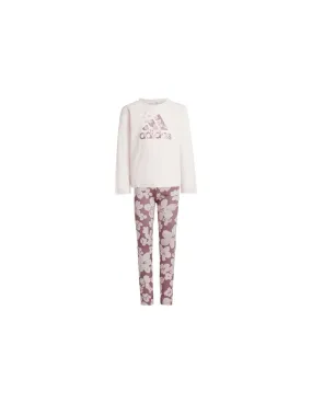 Survêtement adidas Enfant Little Essentials Imprimé Allover Rose