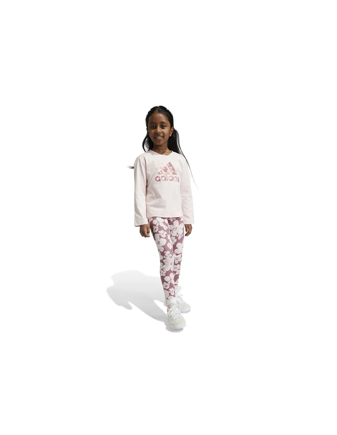 Survêtement adidas Enfant Little Essentials Imprimé Allover Rose